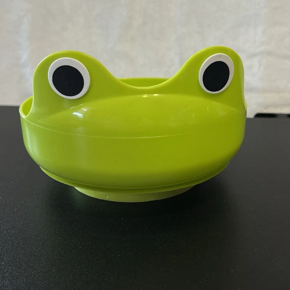 Green Frog Bowl Ikea Mata Big Eyes 👀 Fun!